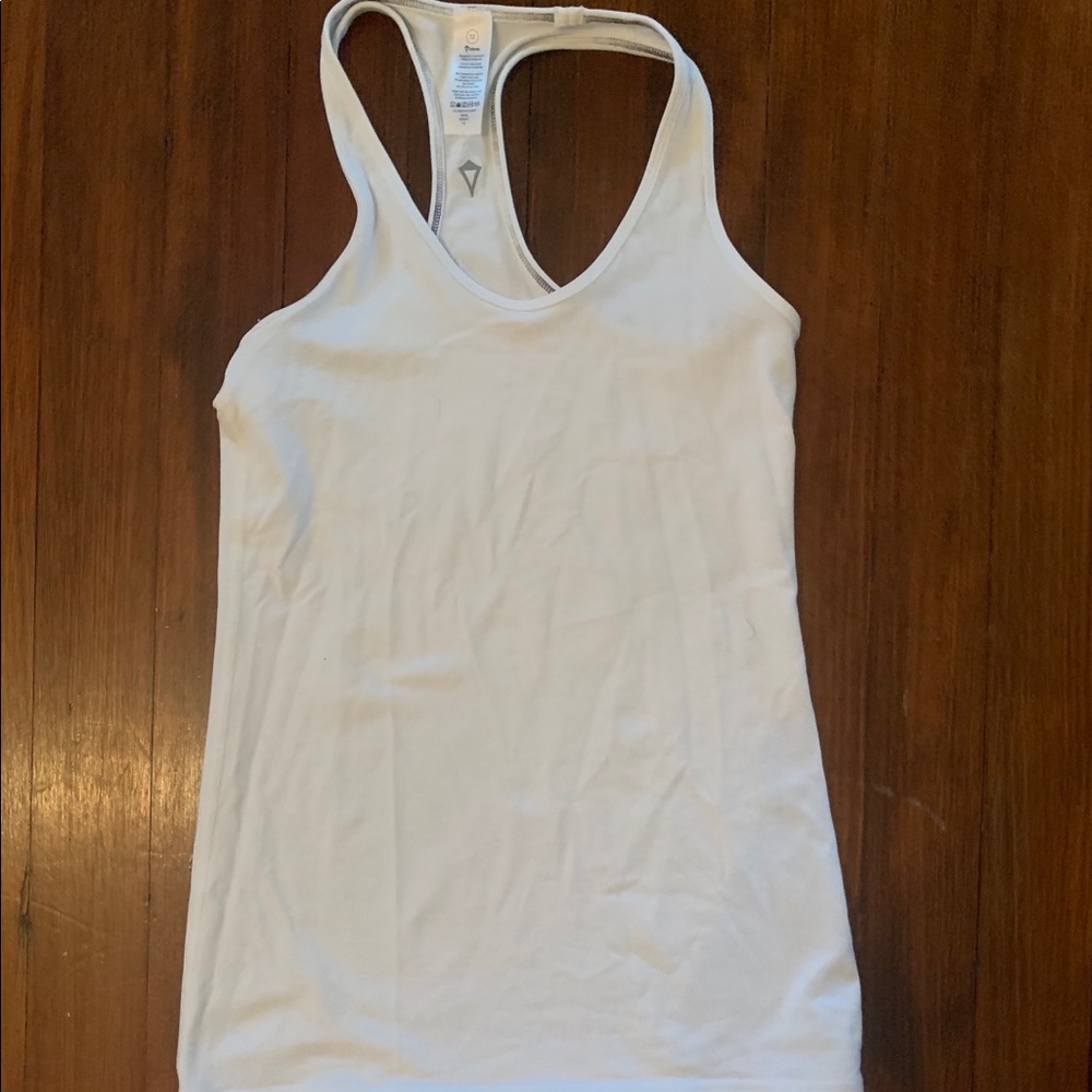Ivivva white Razorback tank top - Picture 2 of 3